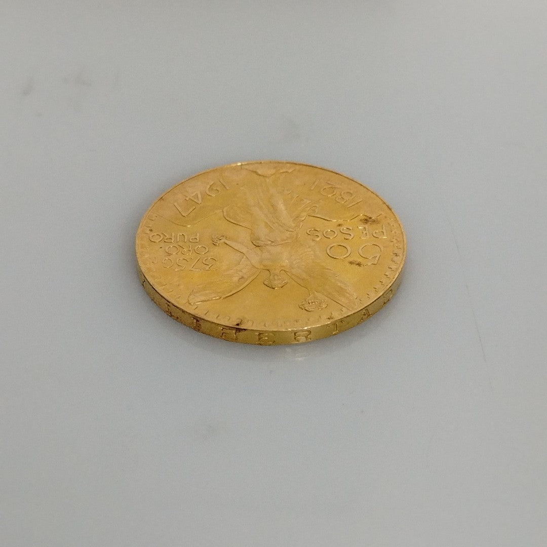 K1 41,60 GRMS 21 K IDENTIFICACIÓN MONEDA NOMINATIVA TEJIDO HECHURA ESPECIA (SEMINUEVO)