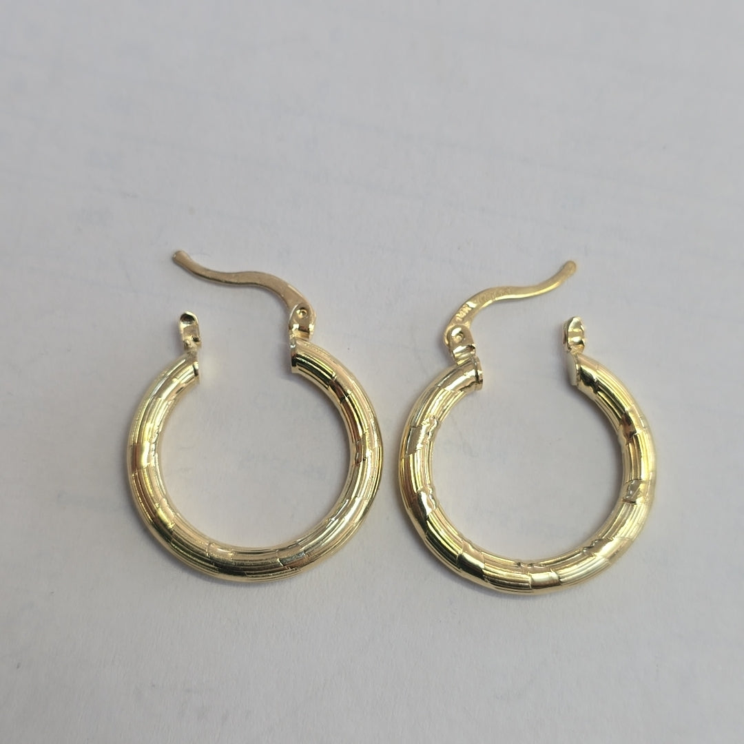 ARETES ARRACADAS 14K 2.7 GR (NUEVO)