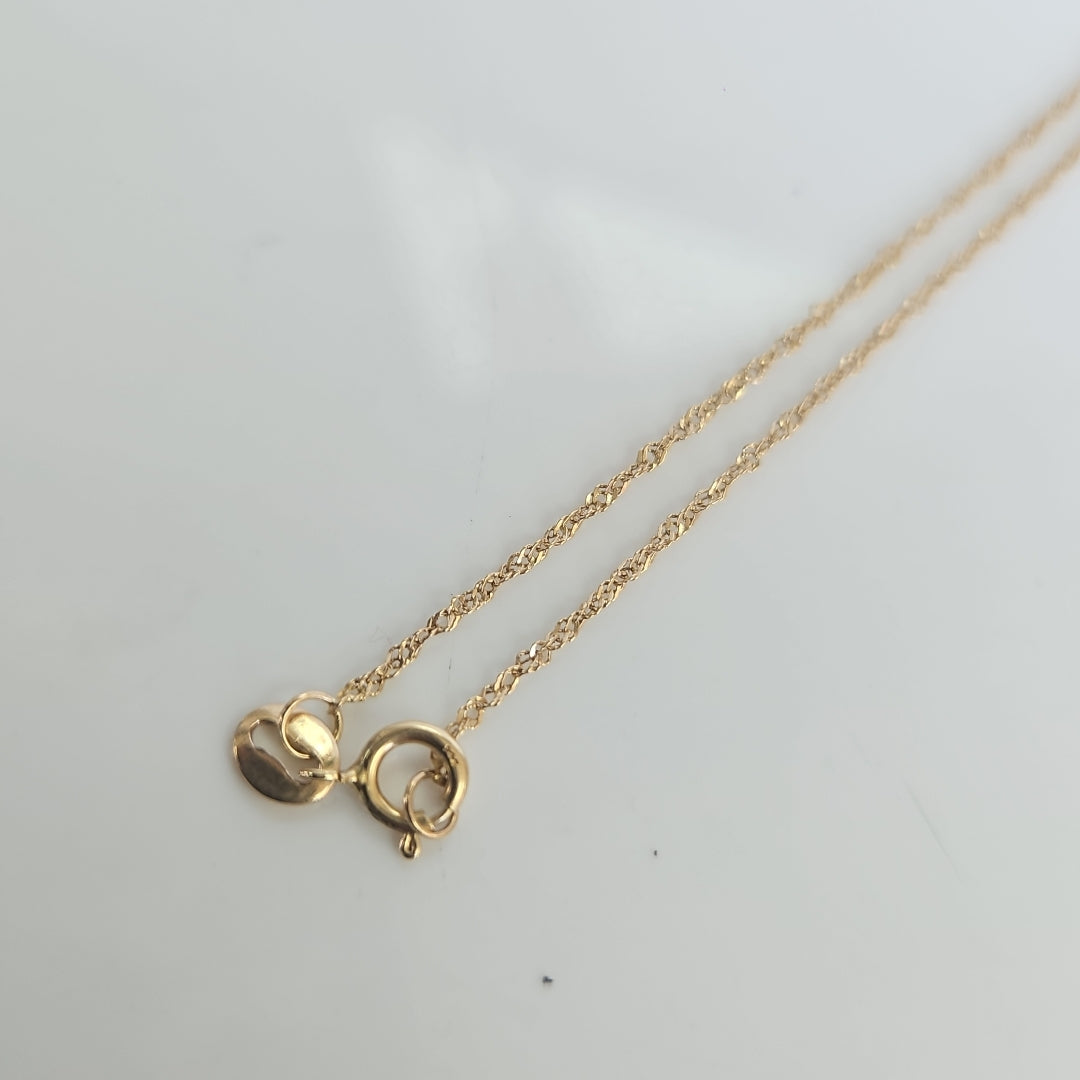CADENA ORO 14 K 1.1 GRMS (SEMINUEVO)