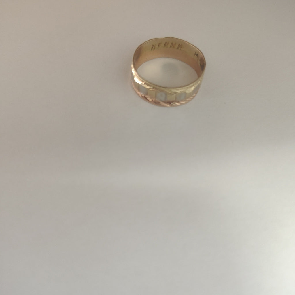 ARGOLLA ORO 14 K 1.4 GRMS (SEMINUEVO)