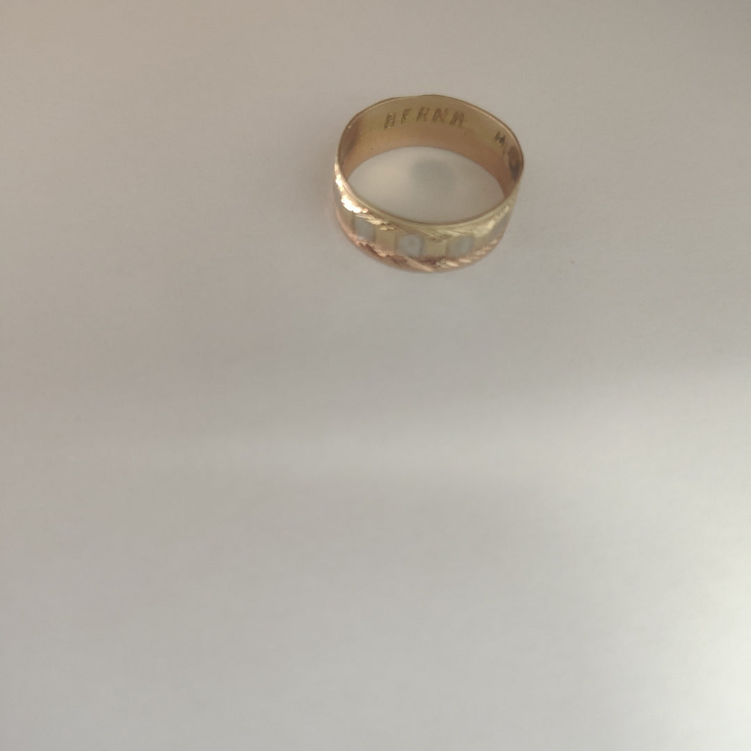 ARGOLLA ORO 14 K 1.4 GRMS (SEMINUEVO)