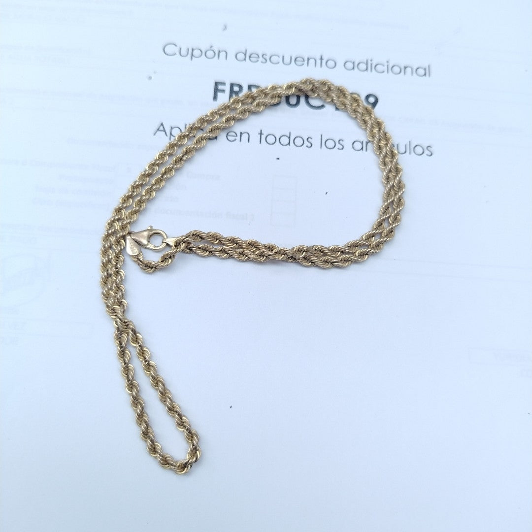 CADENA ORO 10 K 5,70 GRMS (SEMINUEVO)