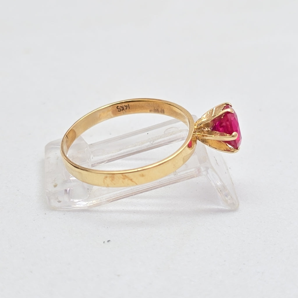ANILLITO ORO 14 K 2.4 GRMS (SEMINUEVO)