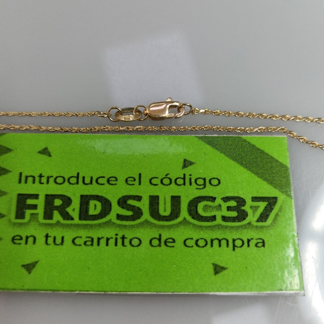 PULSERA TORZAL 14K 18 CM 1.3 GR (NUEVO)