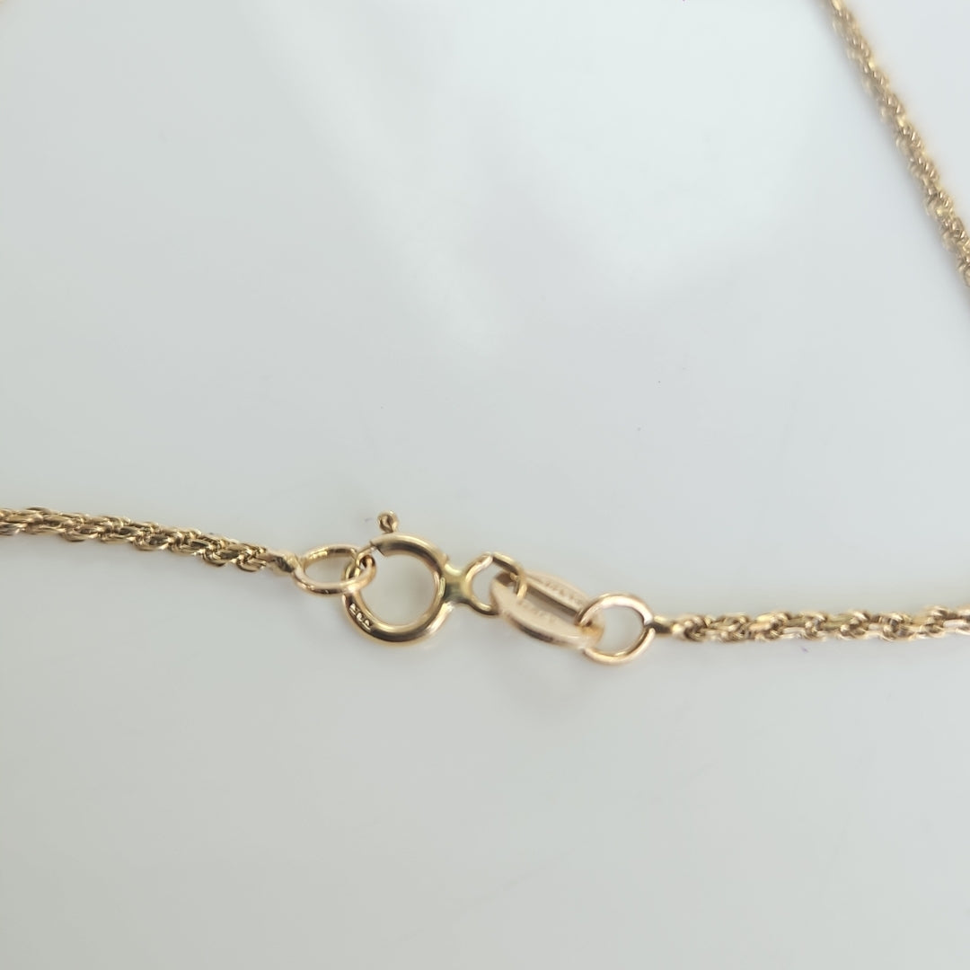 CADENA ORO 14 K 3.3 GRMS (SEMINUEVO)