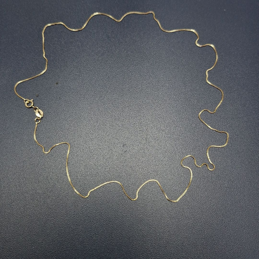CADENA VENECIANO 14K 55 CM 1.7 GR (NUEVO)