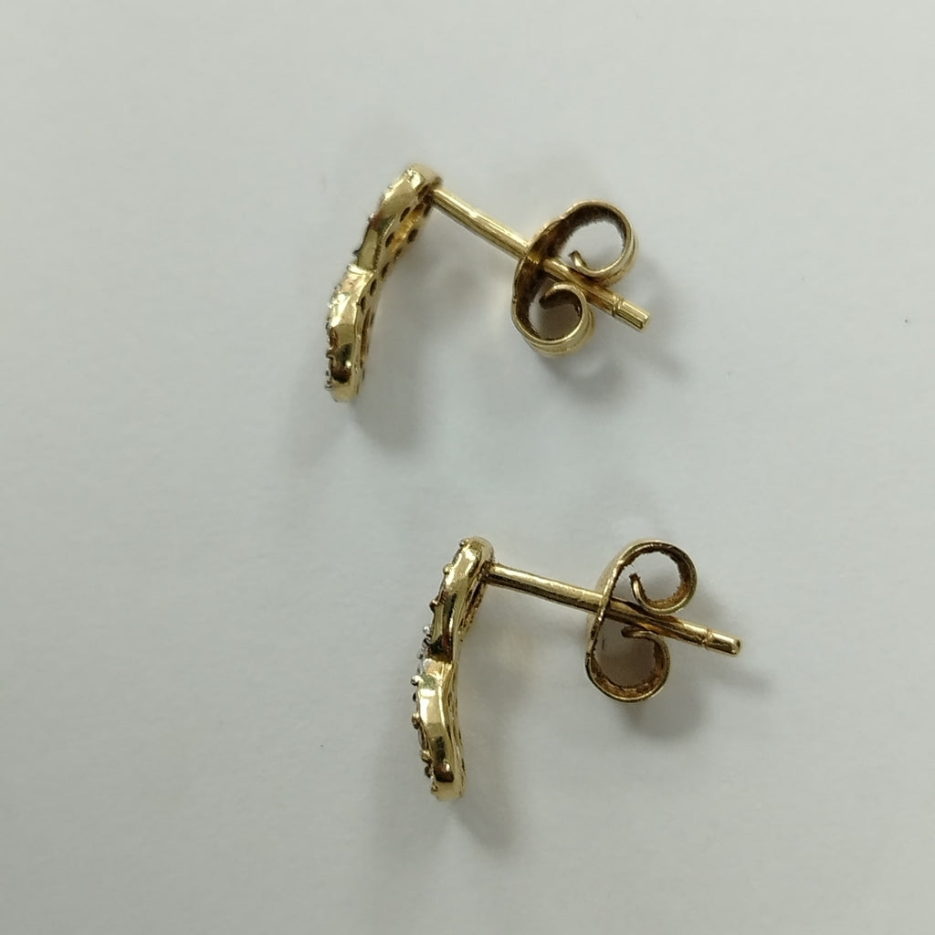 BROQUELES PAR ORO 14 K 1.4 GRMS (SEMINUEVO)