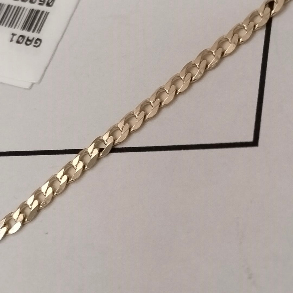 PULSERA BARBADA 14K 21 CM 2.3 GR (NUEVO)