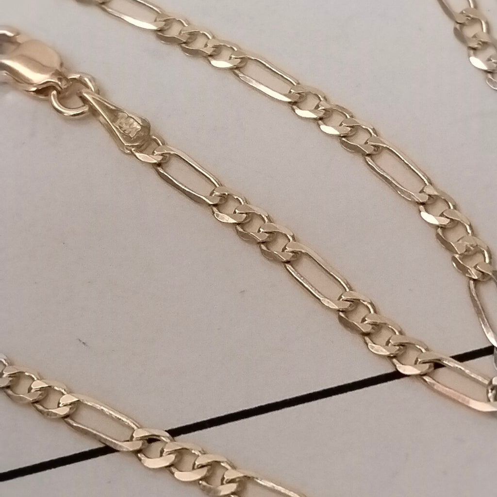 CADENA 3X1 14K 55 CM 4.9 GR (NUEVO)