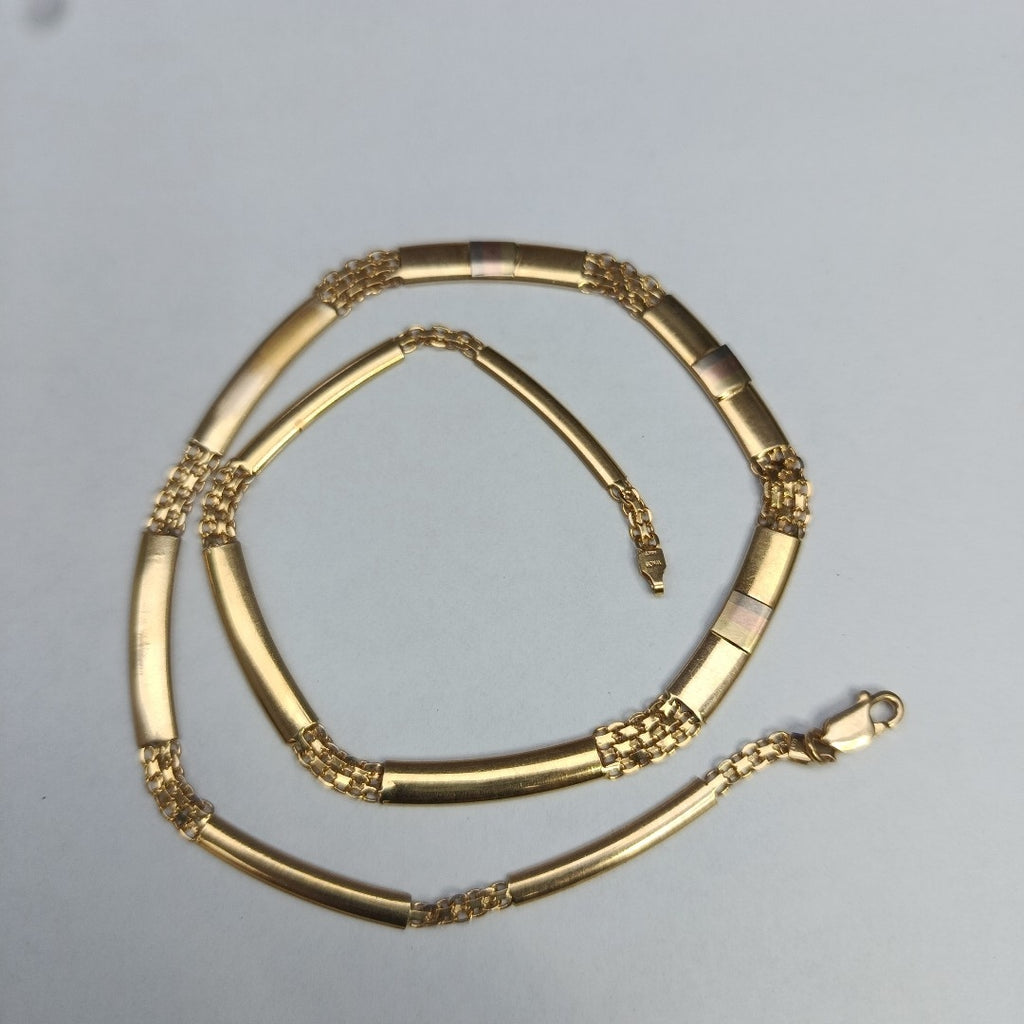 PULSERA RIGIDA ORO 14 K 14,00 GRMS (SEMINUEVO)