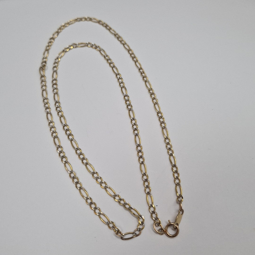 CADENA ORO, RODIADO 10 K 3.9 GRMS (SEMINUEVO)