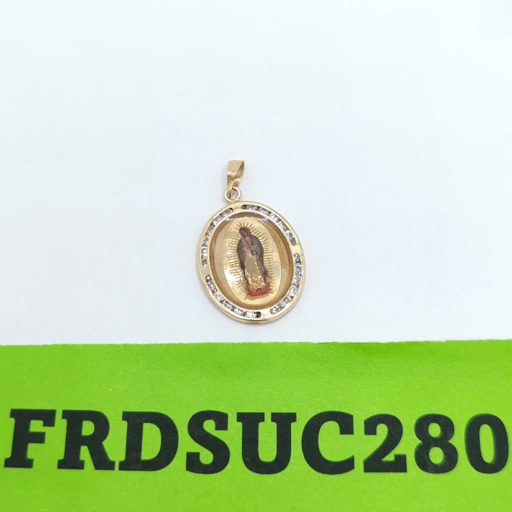 MEDALLA RELIGIOSA ORO 14 K 1.4 GRMS (SEMINUEVO)