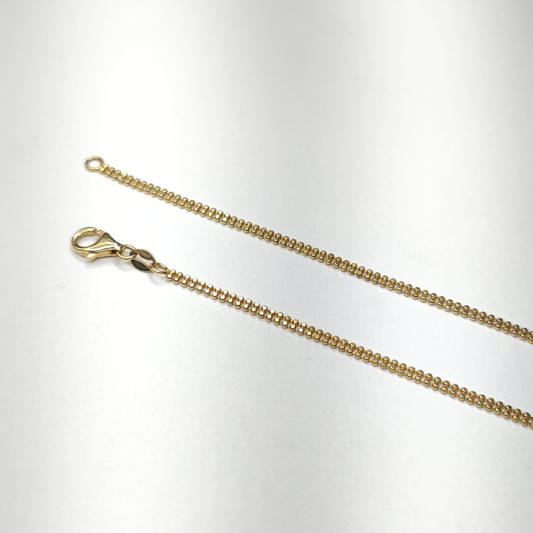 GARGANTILLA ORO 14 K 14.3 GRMS (SEMINUEVO)