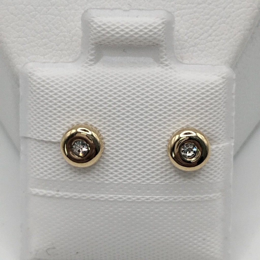 BROQUELES BROQUEL C CIRCONIA 14K 0.27 GR (NUEVO)