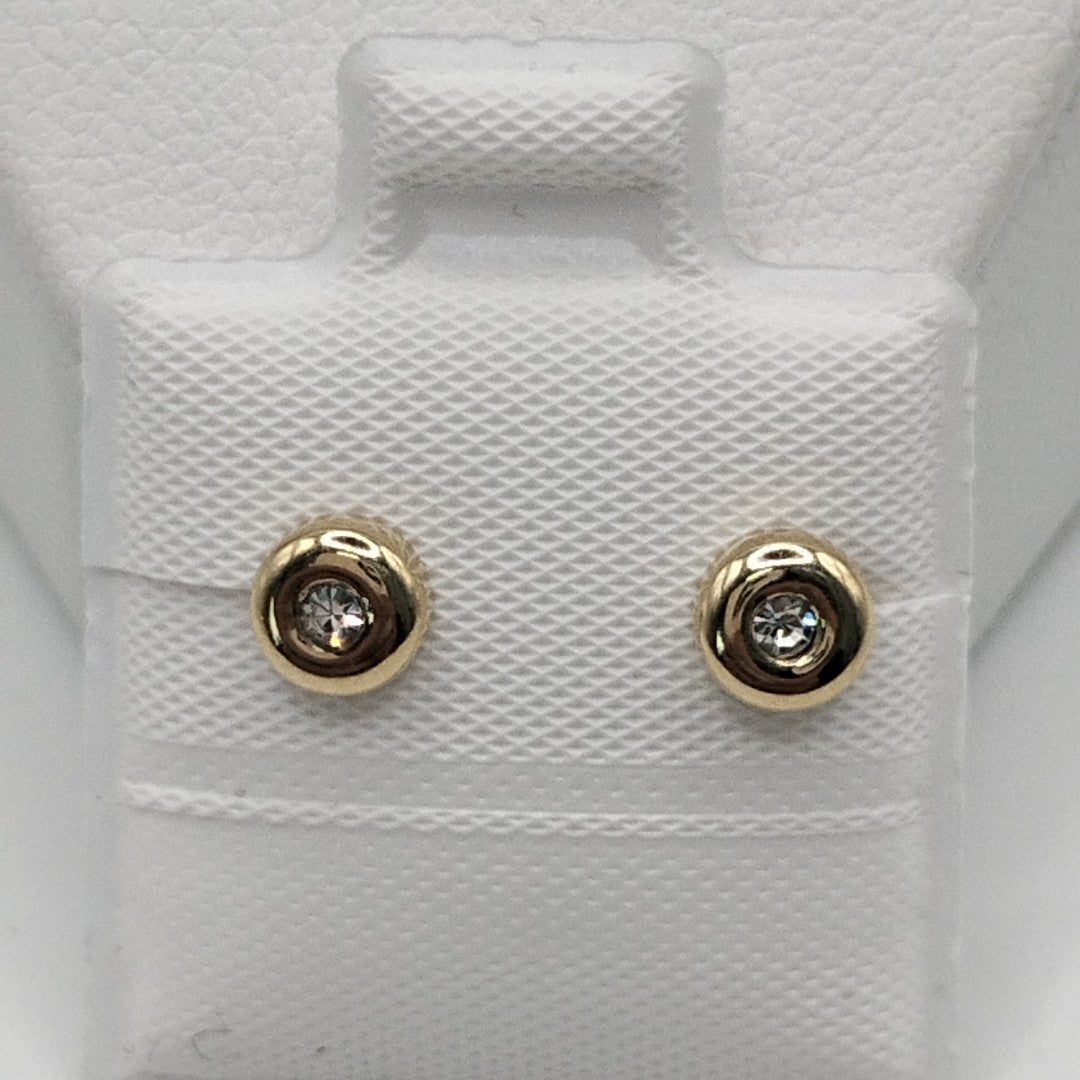 BROQUELES BROQUEL C CIRCONIA 14K 0.27 GR (NUEVO)