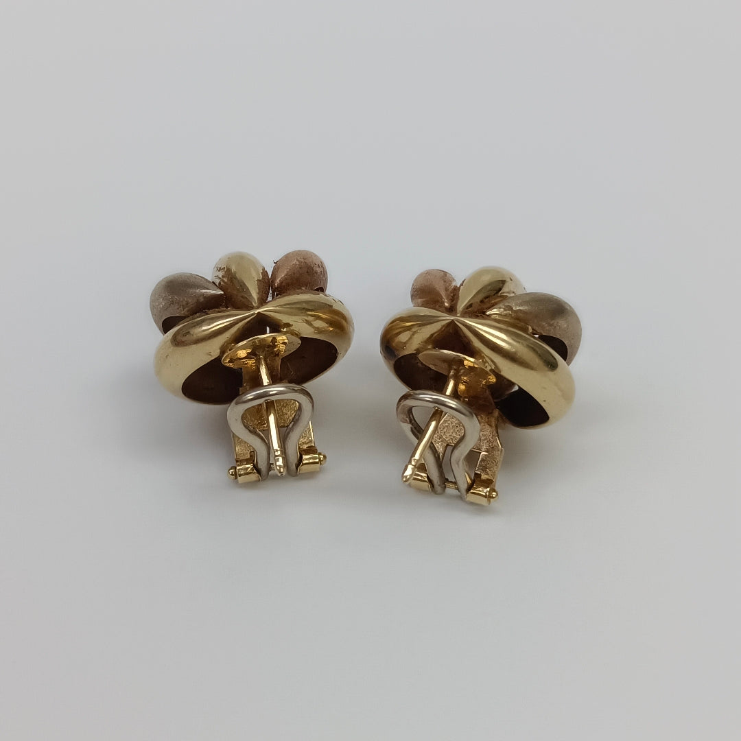 ARETES PAR ORO 14 K 6,00 GRMS (SEMINUEVO)
