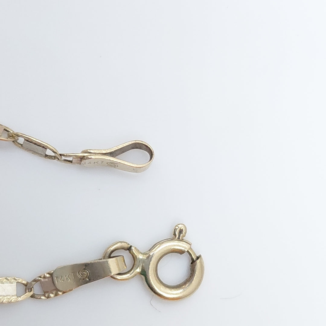 PULSERA ORO 14 K 1.2 GRMS (SEMINUEVO)