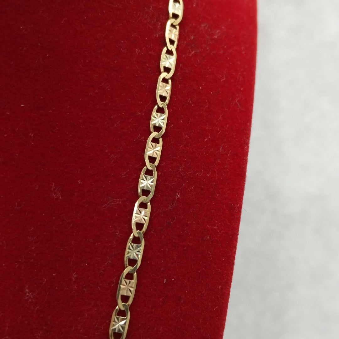 CADENA ORO,ORO COMBINADO 14 K 4,20 GRMS (SEMINUEVO)