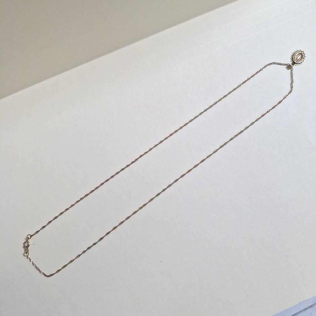 CADENA, DIJE ORO 10 K 1.8 GRMS (SEMINUEVO)