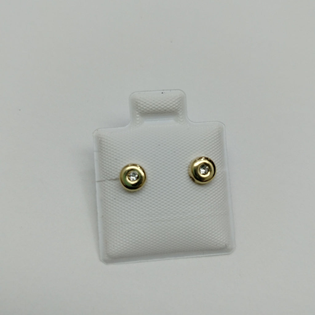 BROQUELES BROQUEL C CIRCONIA 14K 0.27 GR (NUEVO)