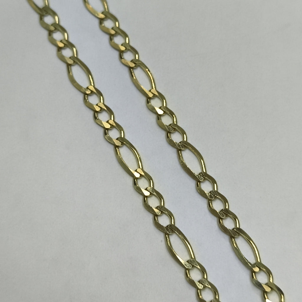 CADENA TEJIDO 3X1 14K 55 CM 8.1 GR (NUEVO)