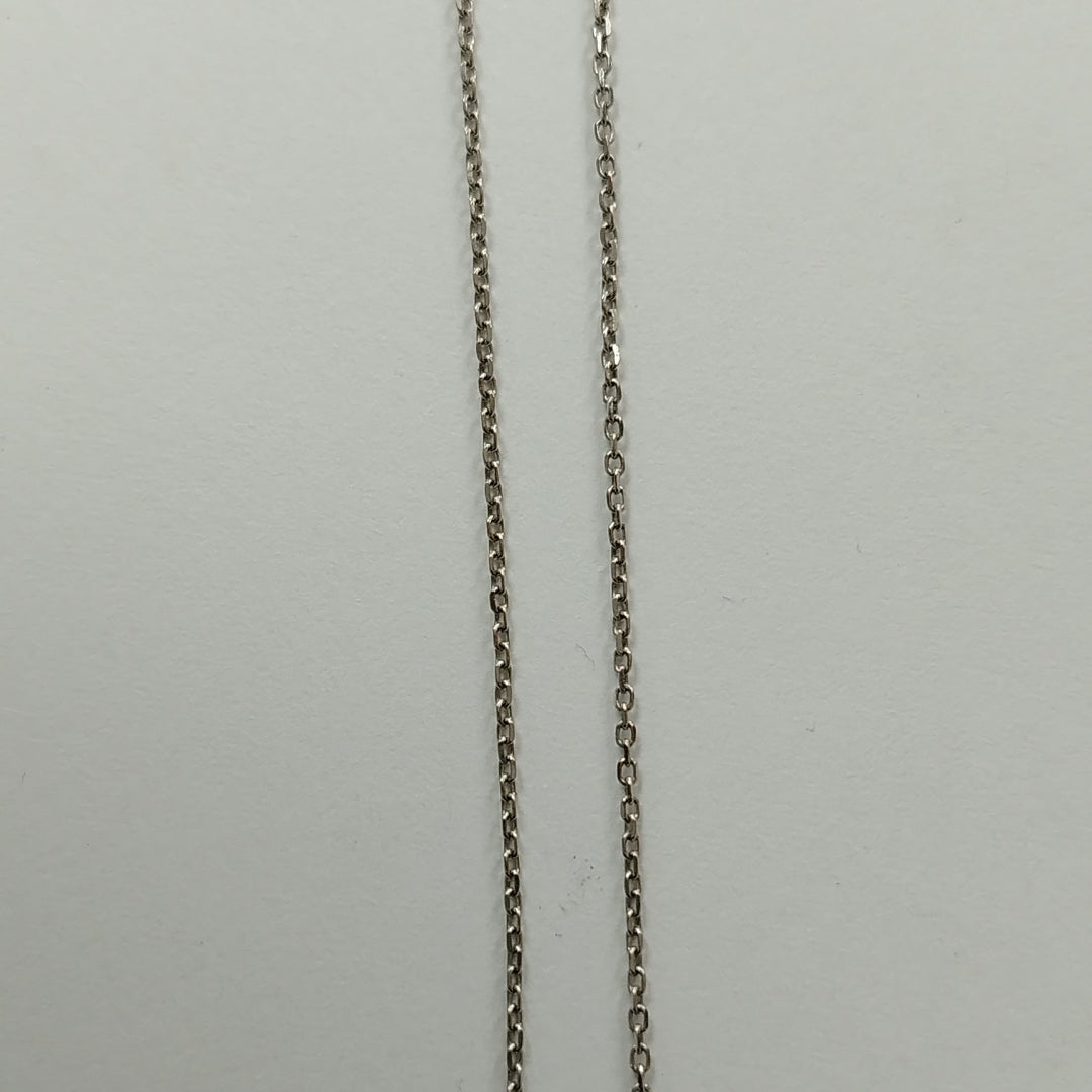 GARGANTILLA ORO, ORO BLANCO 14 K 2.5 GRMS (SEMINUEVO)