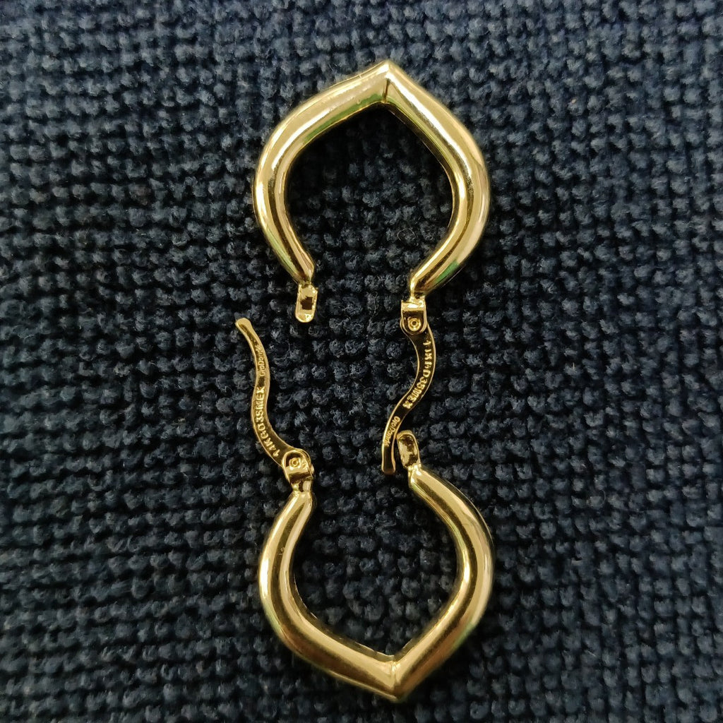ARETES ARRACADAS 14K 2.1 GR (NUEVO)