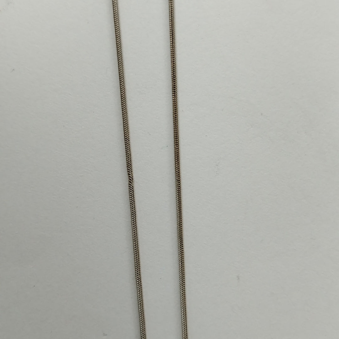 GARGANTILLA ORO, ORO BLANCO 14 K 6.4 GRMS (SEMINUEVO)