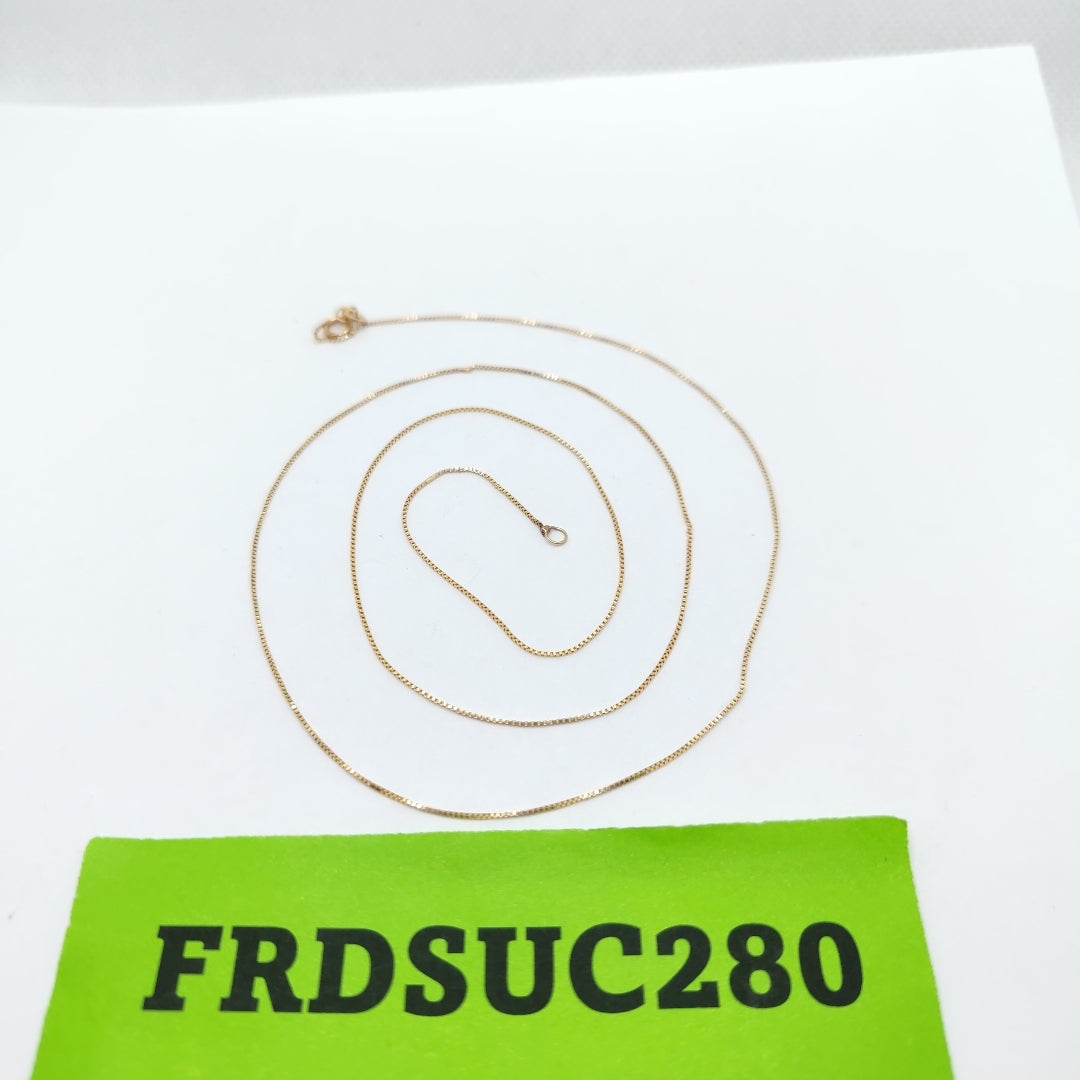 CADENA ORO 10 K 1.2 GRMS (SEMINUEVO)