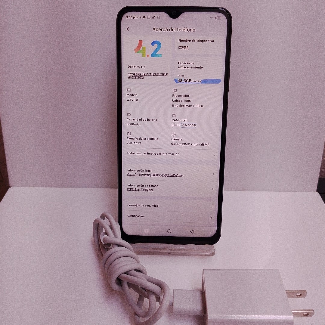 CELULAR BLACKVIEW WAVE 8 (2024) 256 GB 8 GB RAM (SEMINUEVO)