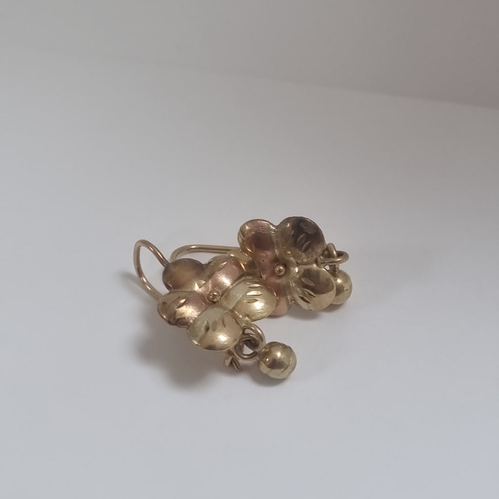 ARETES PAR ORO 10 K 2.5 GRMS (SEMINUEVO)