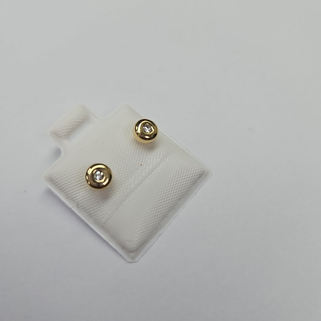 BROQUELES BROQUEL C CIRCONIA 14K 0.27 GR (NUEVO)