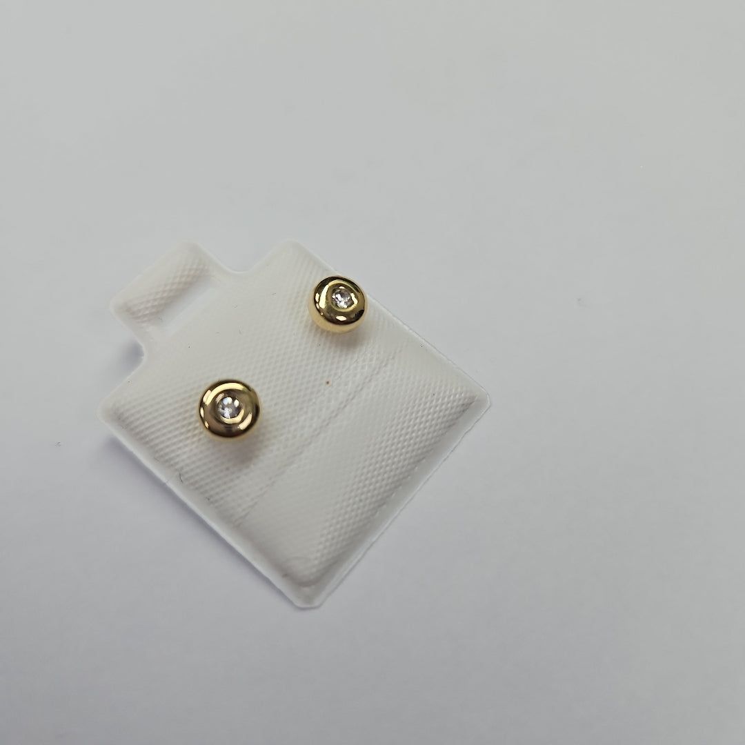 BROQUELES BROQUEL C CIRCONIA 14K 0.27 GR (NUEVO)