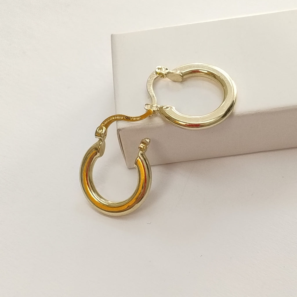 ARETES ARRACADAS 14K 1.6 GR (NUEVO)