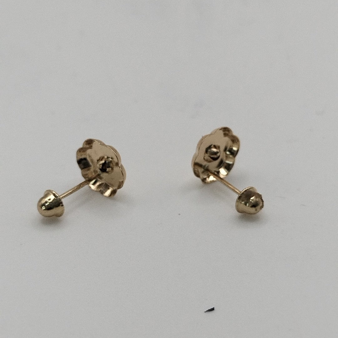 BROQUELES BROQUEL FIG FLOR C CIRCONIA 14K 0.2581 GR (NUEVO)