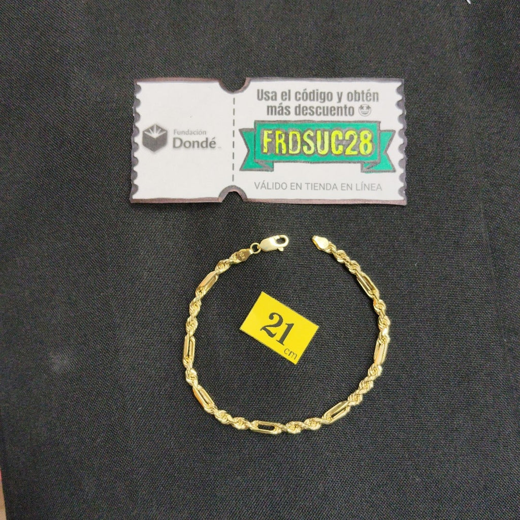 PULSERA ORO 10 K 5.9 GRMS (SEMINUEVO)
