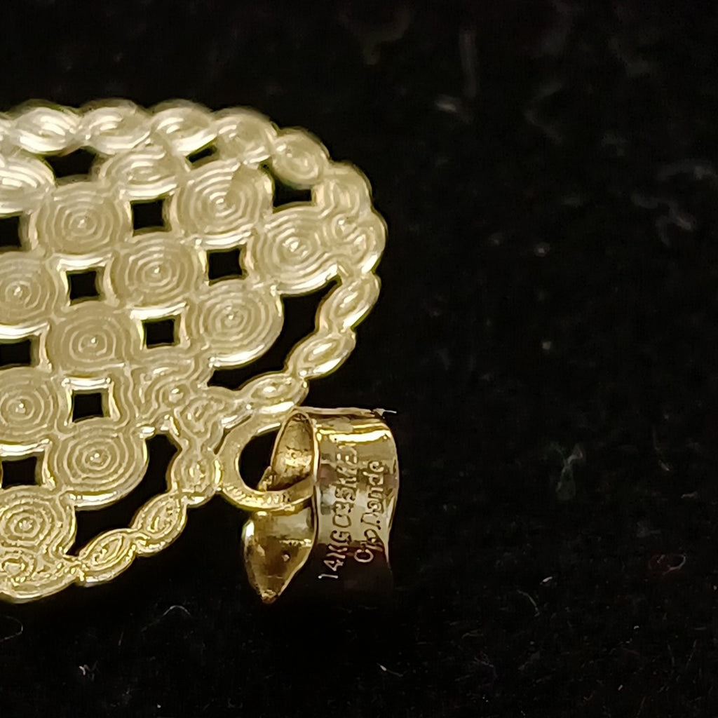 DIJE FIG CORAZON 14K 0.8 GR (NUEVO)
