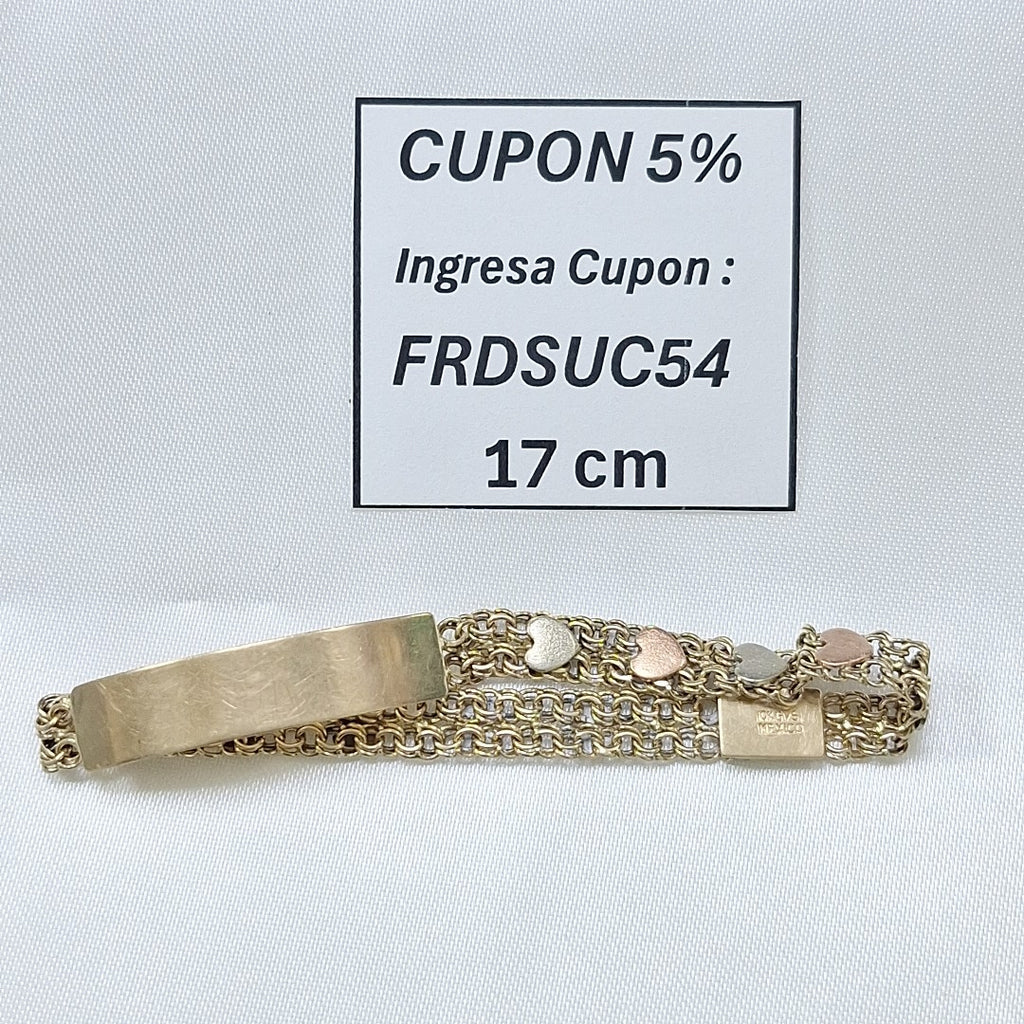 ESCLAVA ORO 10 K 9,40 GRMS (SEMINUEVO)
