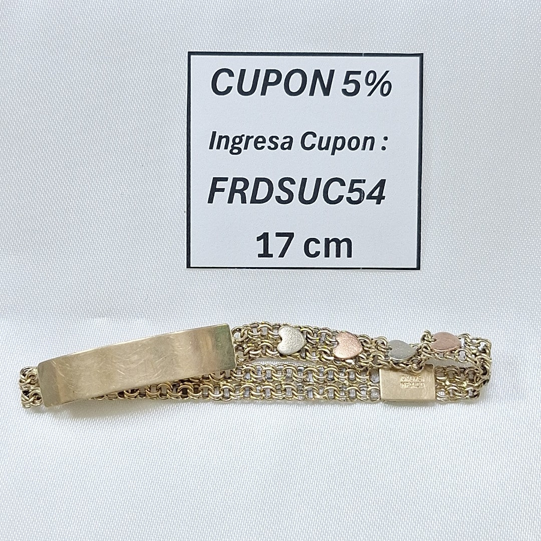 ESCLAVA ORO 10 K 9,40 GRMS (SEMINUEVO)