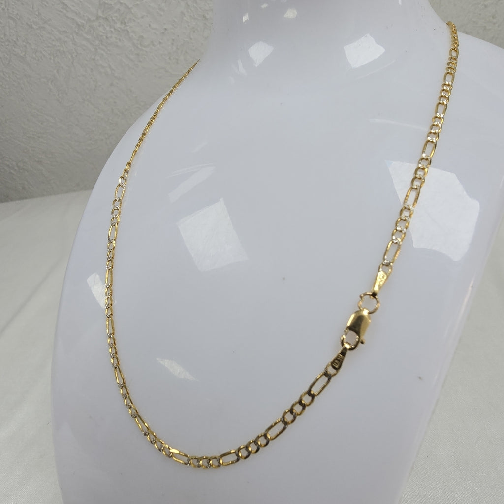 CADENA ORO,RODIADO 14 K 3,60 GRMS (SEMINUEVO)