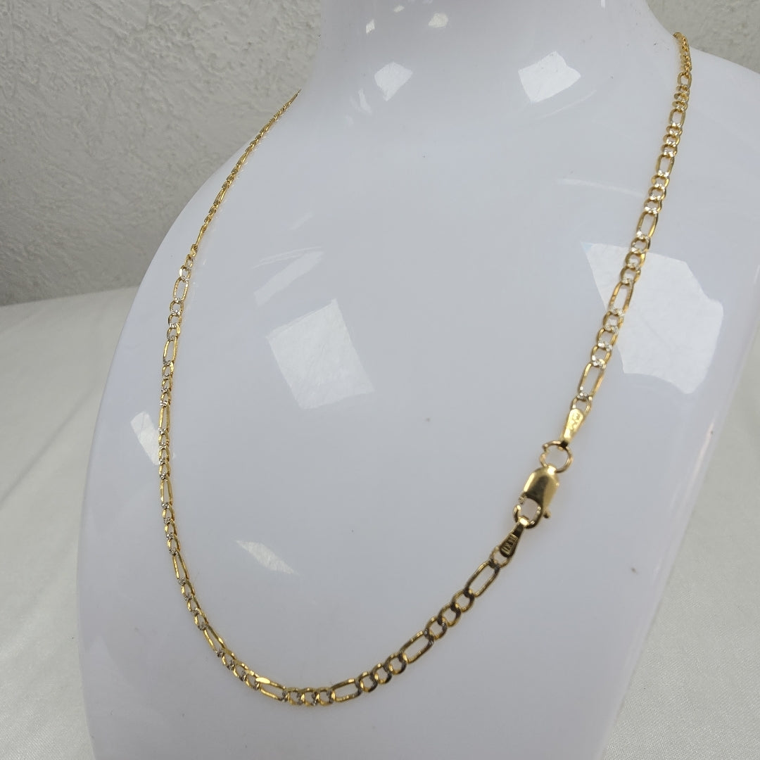 CADENA ORO,RODIADO 14 K 3,60 GRMS (SEMINUEVO)