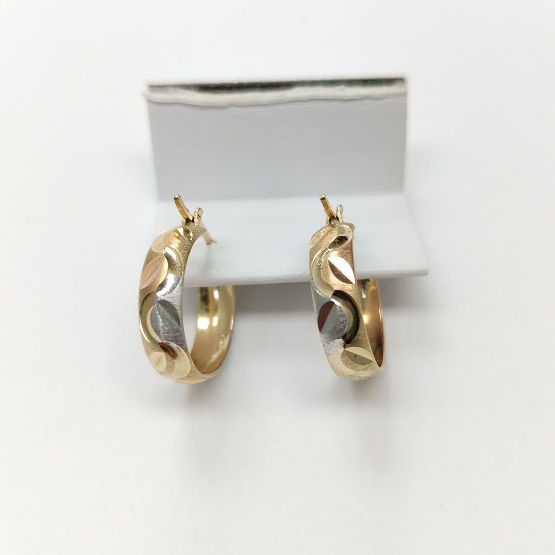 ARRACADAS PAR ORO 10 K 2,30 GRMS (SEMINUEVO)
