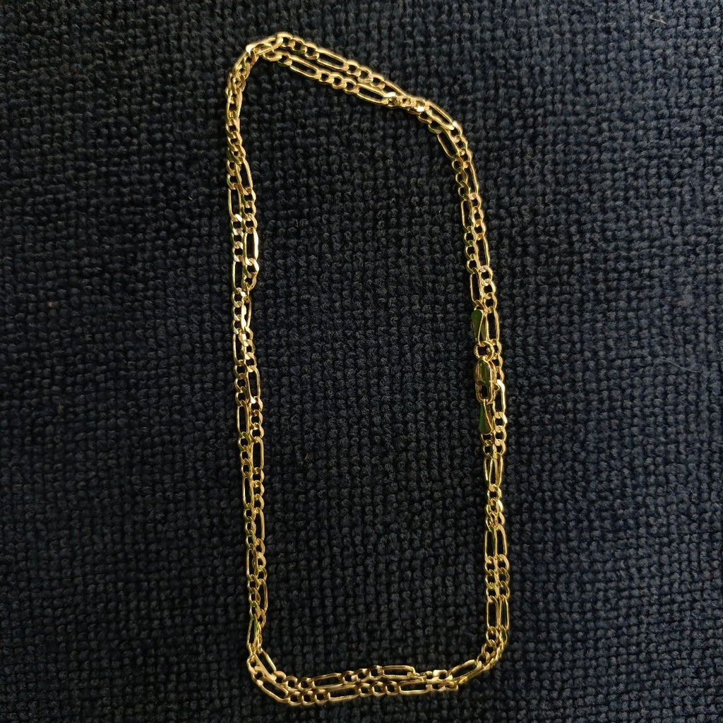 CADENA 3X1 14K 55 CM 4.9 GR (NUEVO)