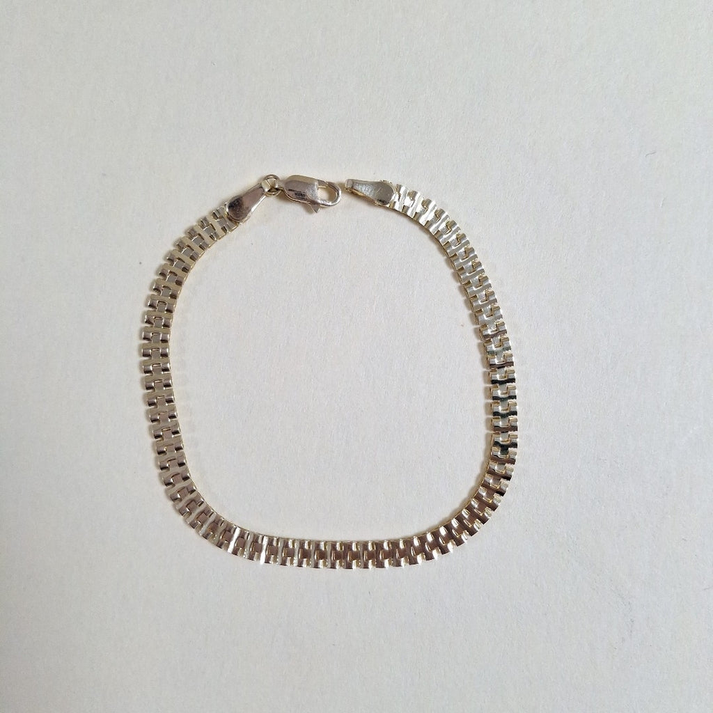 PULSERA ESPECIAL 14K 18 CM 3.9 GR (NUEVO)