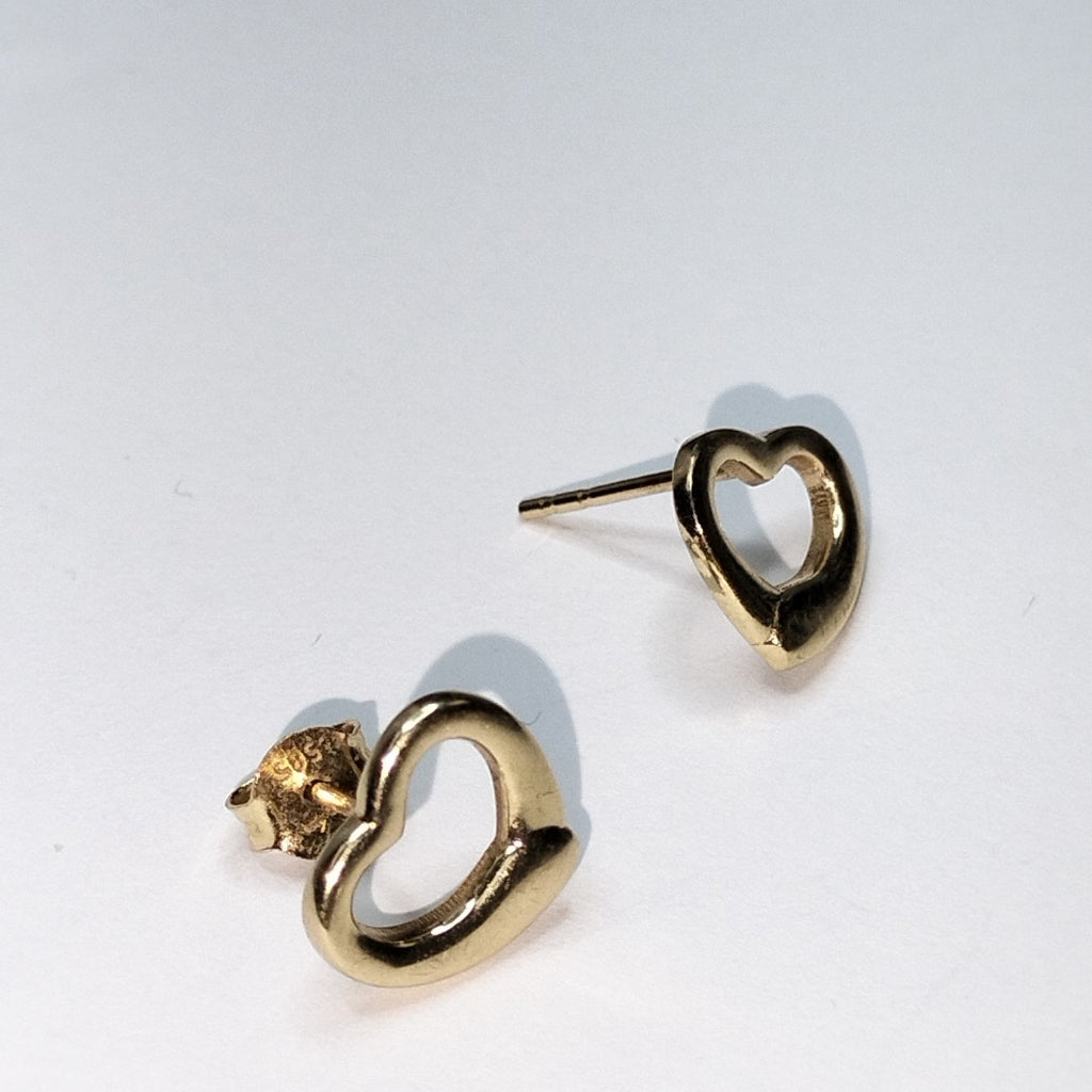 ARETES PAR ORO 14 K 1.2 GRMS (SEMINUEVO)