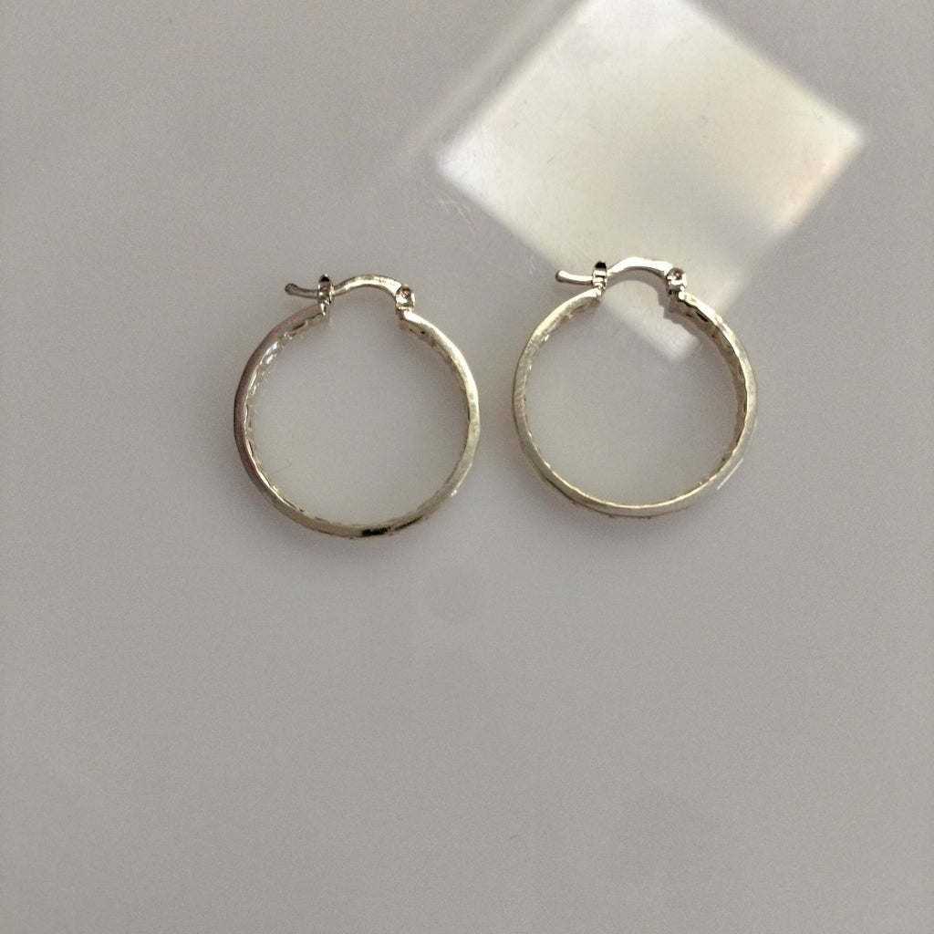 ARETES TEJIDO ARRACADA CON GRECAS 14K 2.7 GR (NUEVO)
