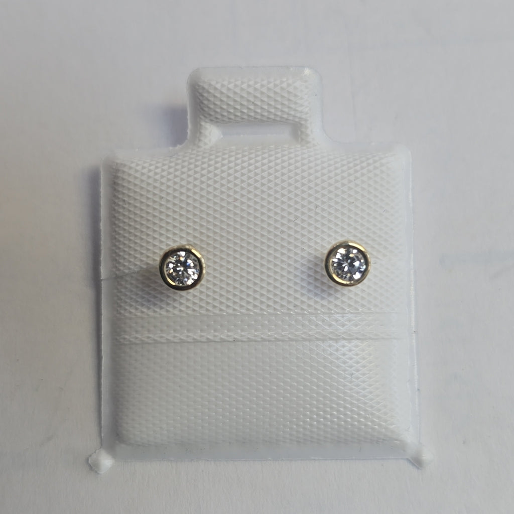 BROQUELES BROQUEL C CIRCONIA 14K 0.1501 GR (NUEVO)