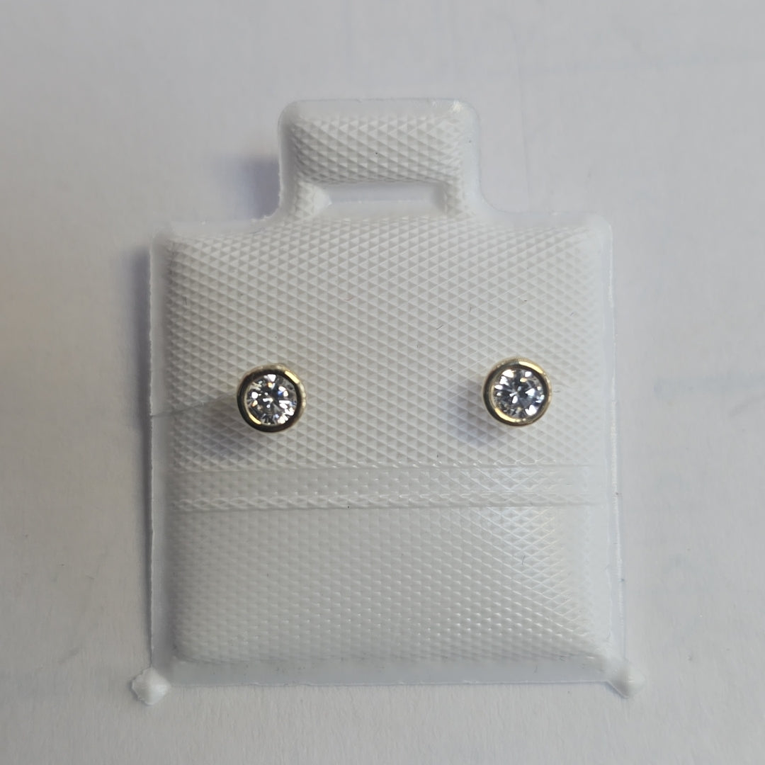 BROQUELES BROQUEL C CIRCONIA 14K 0.1501 GR (NUEVO)