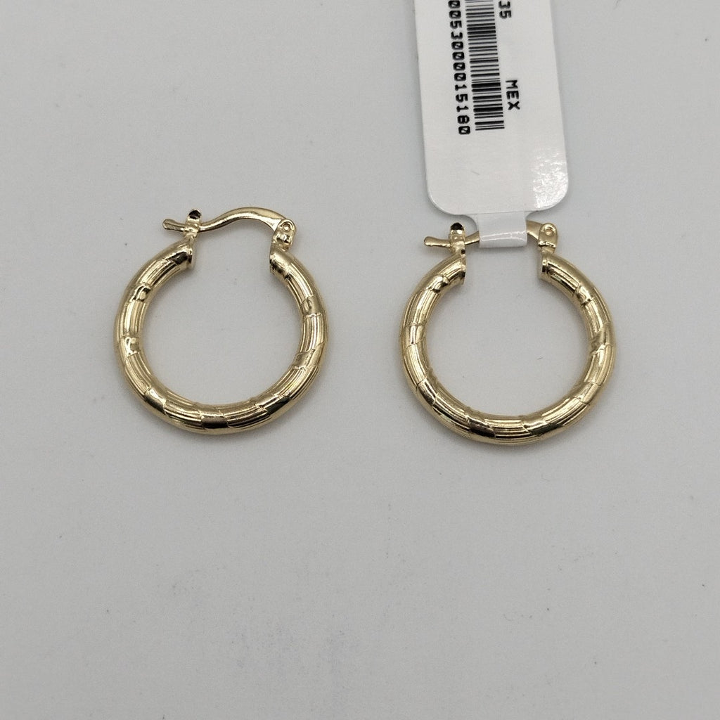 ARETES ARRACADAS 14K 2.7 GR (NUEVO)