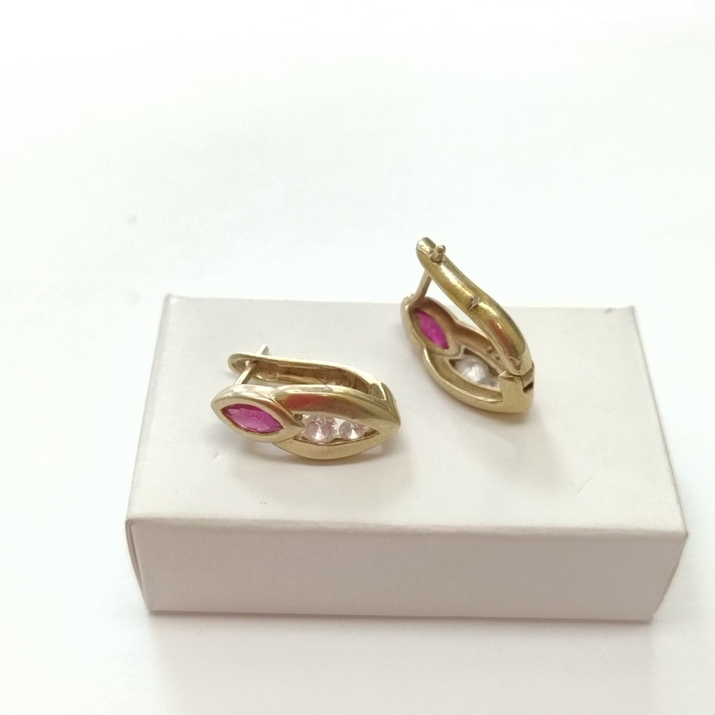 ARETES PAR ORO 10 K 4.7 GRMS (SEMINUEVO)